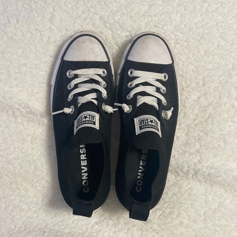 Black converse all stars